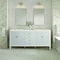James Martin Vanities 72'' Double Vanity, Bright White w/ 3 CM Eternal Marfil Quartz Top 485-V72-BW-3EMR - alternate 6
